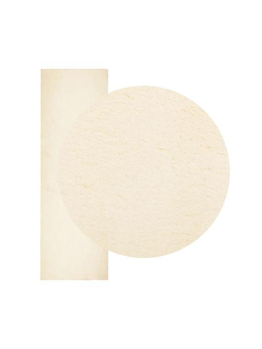 vidaXL Huarte Anti-slip Rug Rectangular Beige
