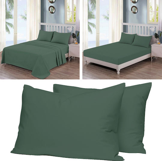 Casa Colori Dublu 200x260cm Military Verde