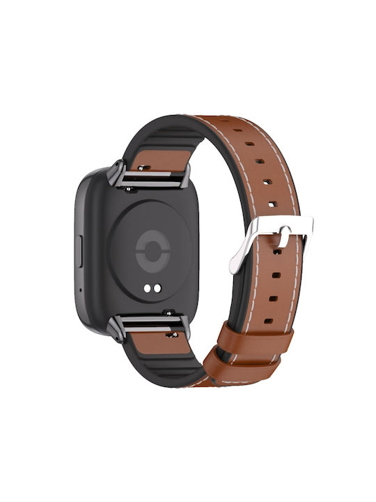 Mijobs Λουράκι Σιλικόνης Καφέ (Redmi Watch 3)