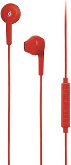 TTEC Set With Earphones Power Bank 5000mAh с USB-A порт Червен