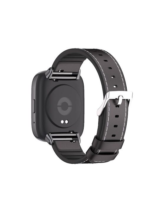 Mijobs Λουράκι Σιλικόνης Μαύρο (Redmi Watch 3)