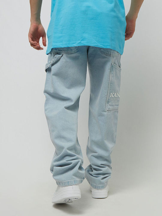 Karl Kani Herren Jeanshose in Baggy Linie White