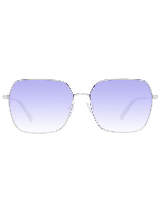 Gant Women's Sunglasses with Purple Metal Frame and Purple Gradient Lens GA8083 33Z