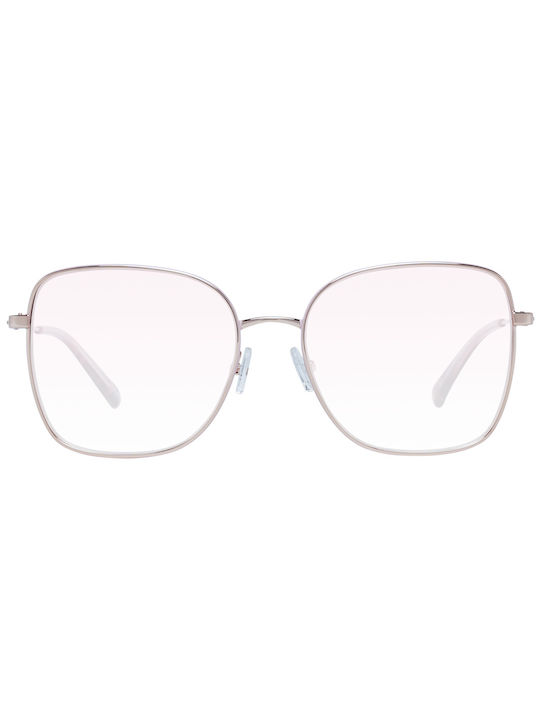 Gant 56 Femei Ochelari de soare cu Rose Gold Din metal Rame și Roz Ochelari de soare Lentilă GA8086 28Y