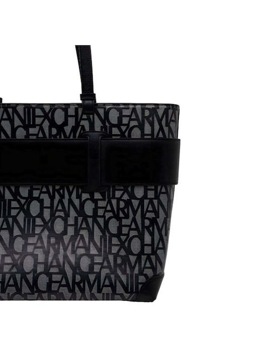 Γυναικεία Τσάντα Shopper Ώμου Μαύρη