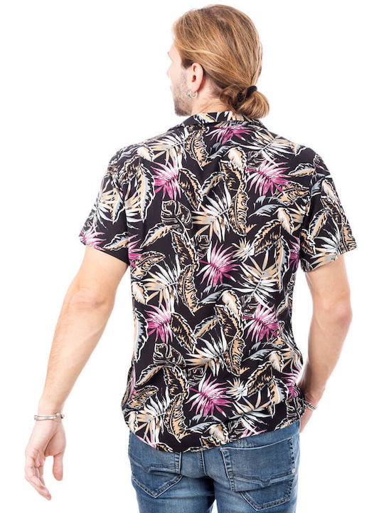 Camp Costa Men's Shirt Short Sleeve Floral Multicolour