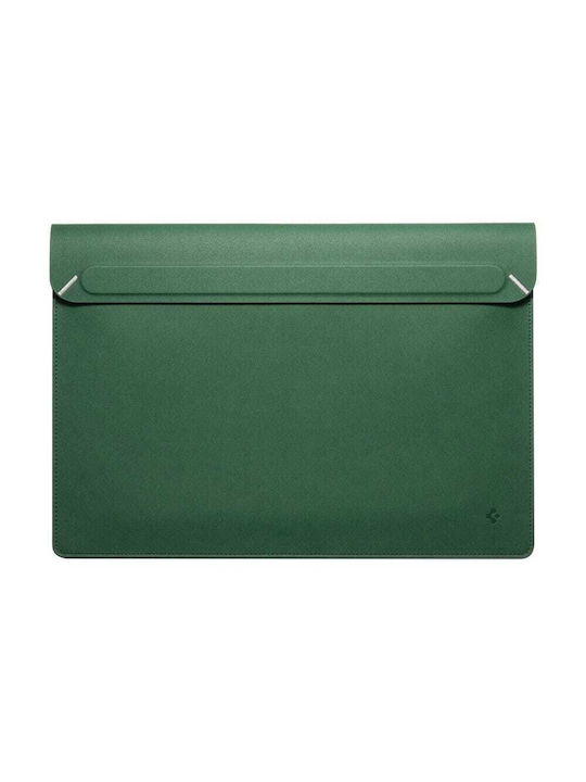 Spigen Valentinus Tasche Fall für Laptop 15" in Grün Farbe