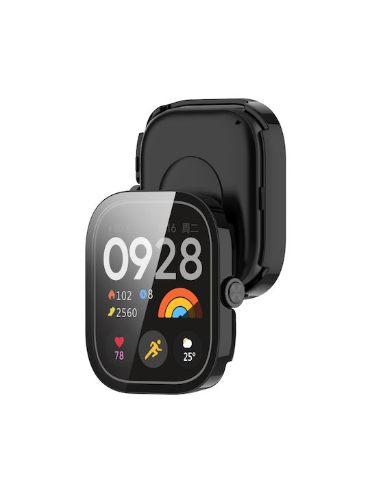 Пластмасов Калъф в Черен цвят за Redmi Watch 4