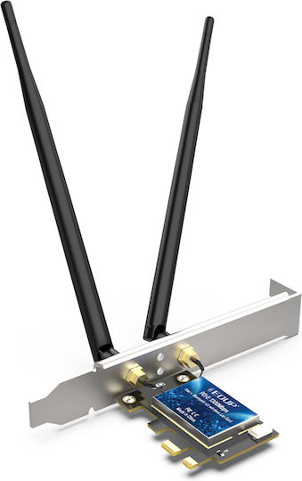 EDUP Ασύρματη Κάρτα Δικτύου (1300Mbps) PCI-e