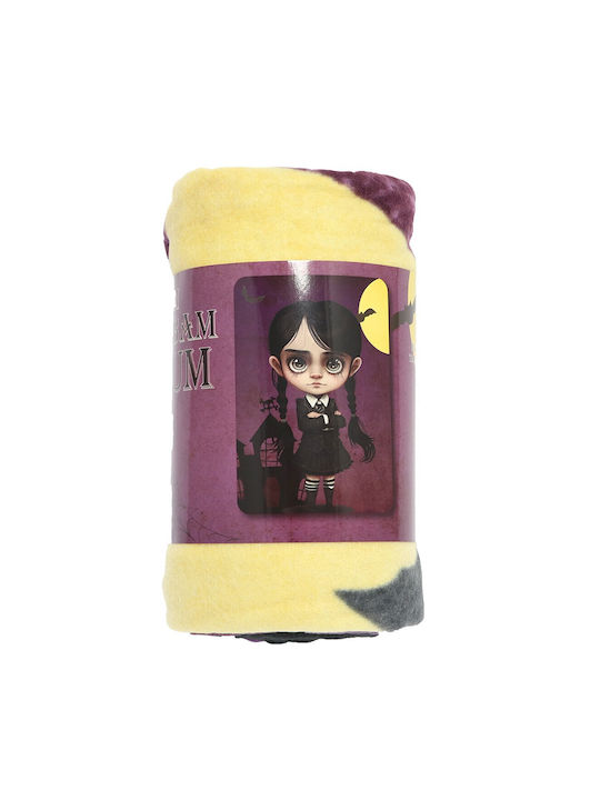 Κουβέρτα Fleece We Family Μωβ 100x140εκ.