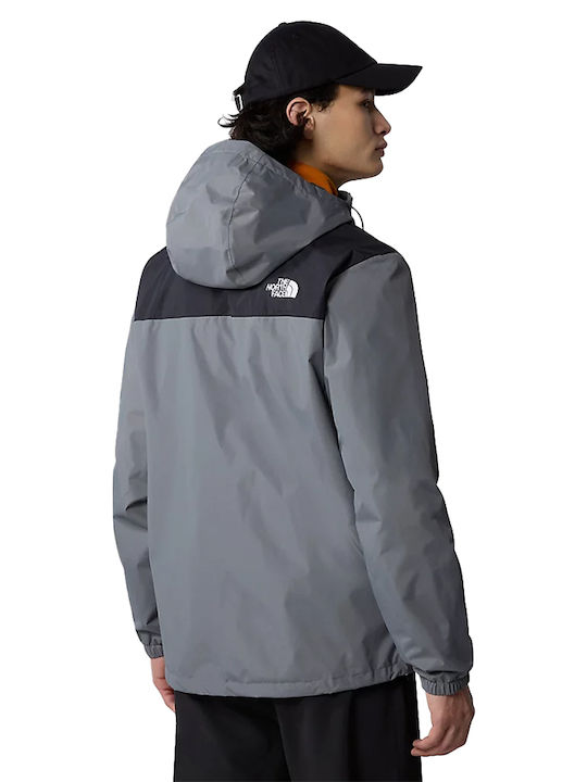 The North Face Antora Men's Winter Jacket Waterproof and Windproof Gray
