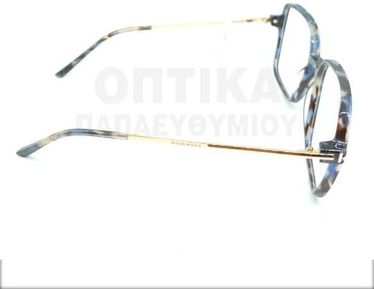 Ana Hickmann Damen Brillengestell Blau HI6222 G21