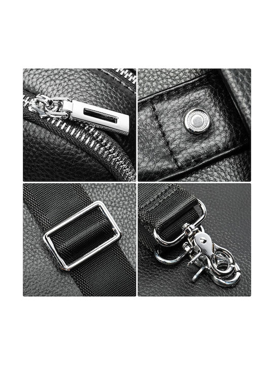 Lacoste Leder Herren Geldbörse Schwarz