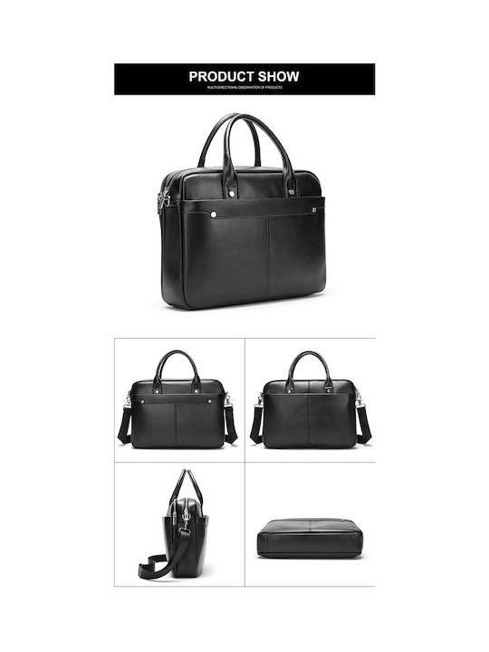 Lacoste Leder Herren Geldbörse Schwarz