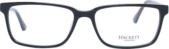 Hackett Männlich Kunststoff Brillenrahmen Schwarz HEK121-001