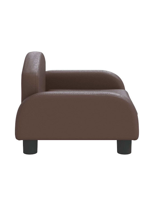 Детски Диван Кафяв 50x40x30бр
