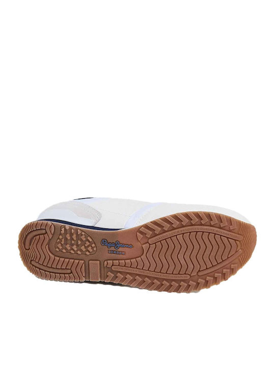 London Court Ανδρικά Sneakers Ασπρο