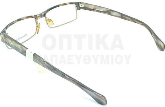 Zegna Men's Acetate Brown Prescription Eyeglass Frame EZ3138 568