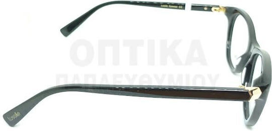 Lussile Γυναικείος Κοκκάλινος Σκελετός Γυαλιών Cat Eye Πράσινος LS32335 LN01