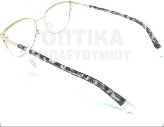 Rebecca Blu Rj01 Damen Metallisches Brillengestell Katzenauge Silber RB7595 RJ01