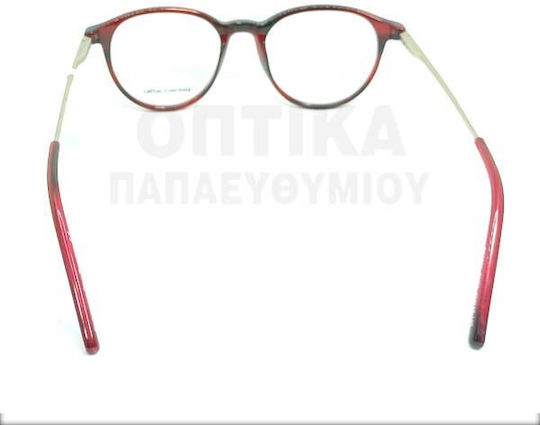 Rebecca Blu Frauen Brillengestell Rot RB7504 RN03