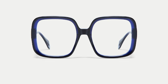 Gigi Barcelona 1 Plastic Eyeglass Frame Blue 6829/1