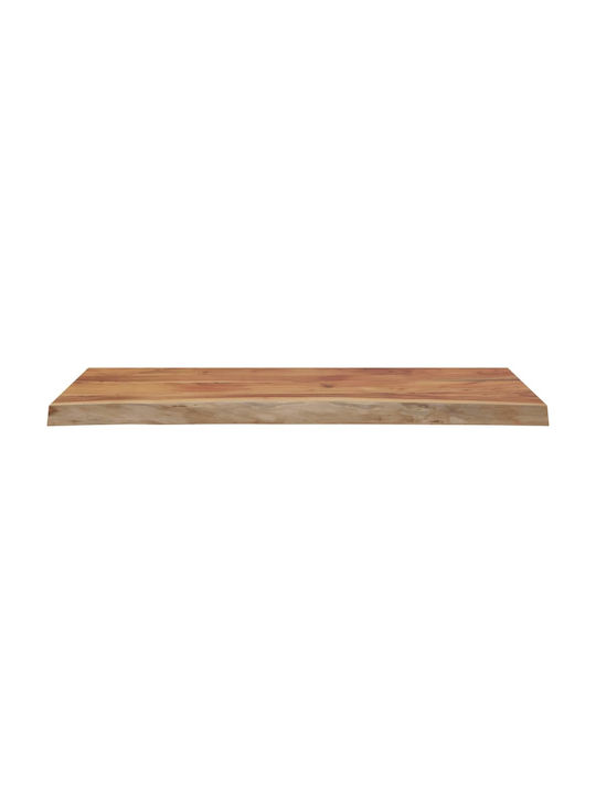vidaXL Rectangular Table Surface made of Solid Wood Acacia 110x40x2.5cm 370253 1pcs