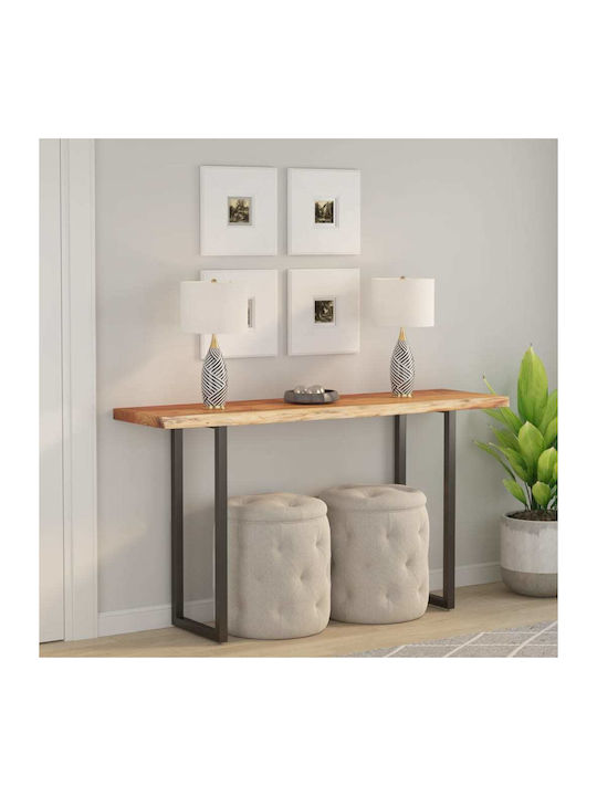 vidaXL Rectangular Table Surface made of Solid Wood Acacia 110x40x2.5cm 370253 1pcs