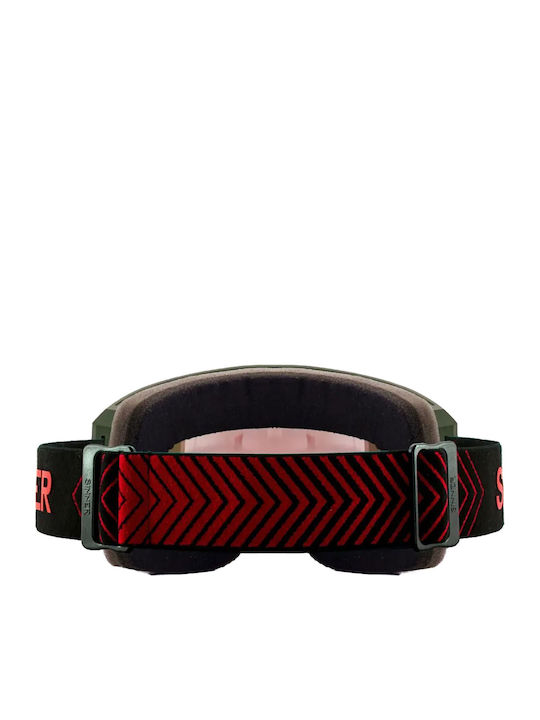 Sinner Sin Valley Ski- & Snowboardbrille Erwachsene Gray mit Linse in Orange Farbe