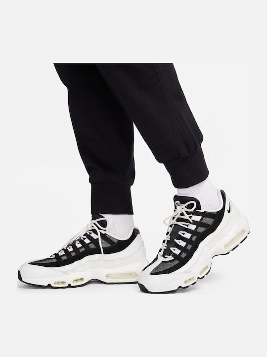 Sweatpants with Elastic Black
