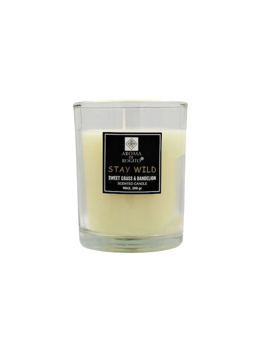 Koopman Lumânare Aromatică Borcan Cu Miros Iarbă Dulce & Păpădie 10x7.5cm