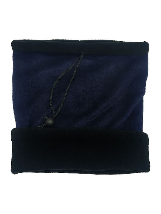 Men's Fleece Scarf Navy Blue