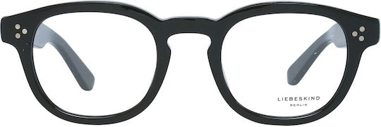 Liebeskind Weiblich Kunststoff Brillenrahmen Schwarz 11012-00500