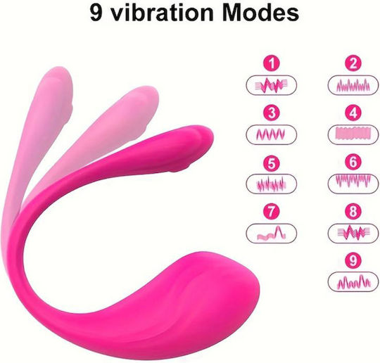 Pretty Lingerie Bullet Vibrator Bullet with Remote Control 8.5cm Pink