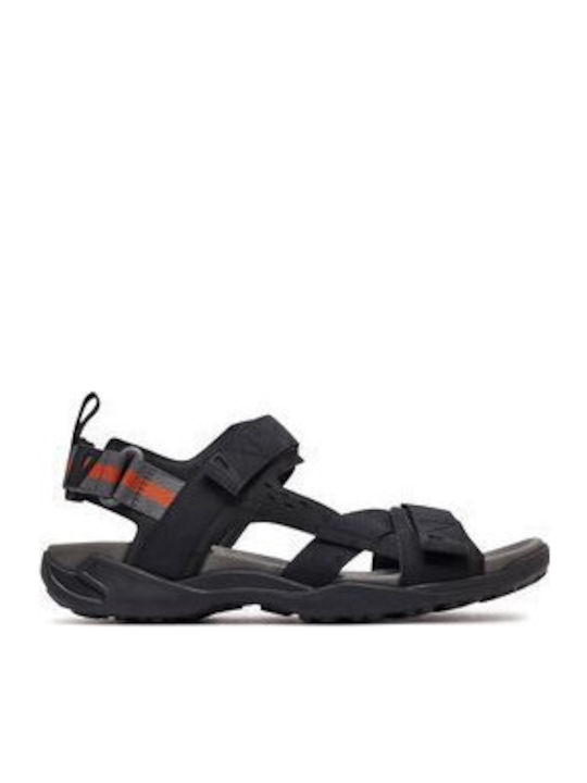 U Terreno Herrensandalen in Schwarz Farbe