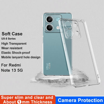 Imak Ux-5 Series Soft Back Cover Silicone Transparent (Redmi Note 13 5G)