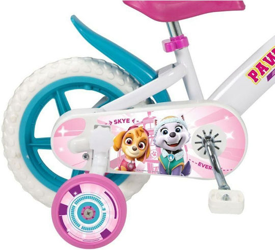 Volare Paw Patrol 12" Παιδικό Ποδήλατo Πόλης Λευκό