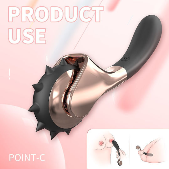 Guilty Toys Classic Vibrator 20.1cm Black