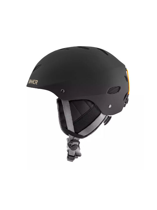 Sinner Bingham Helmet for Ski & Snowboard Black