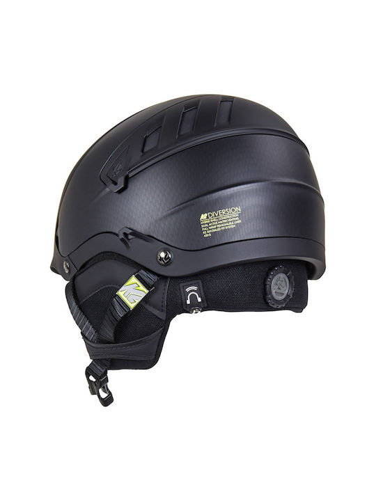 K2 Diversion MIPS Мъжки Каска за Ски и Сноуборд в Черен Цвят