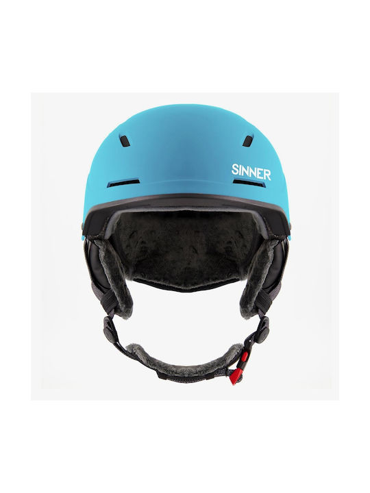 Sinner Whistler Helmet for Ski & Snowboard Matte Sky Blue