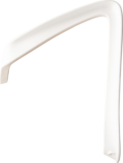 HomeMarkt Arm for Office Chair Polypropylene 2 Pieces White