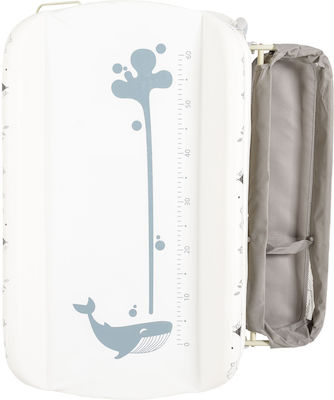 Cangaroo Babybadewanne mit Wickeltisch mit Thermometer Beige