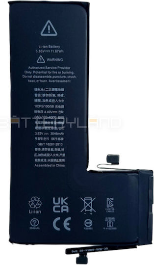 616-00659 Συμβατή Μπαταρία Αντικατάστασης 3046mAh για iPhone 11 Pro