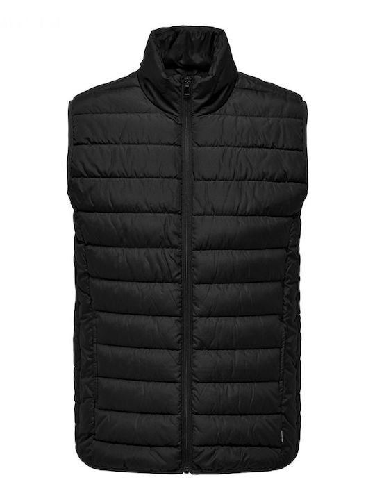 Sleeveless Jacket Black