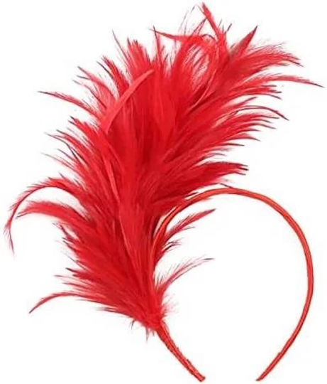 Carnival Headband Red made of Plastic 1pcs (Μiscellaneous Colors)