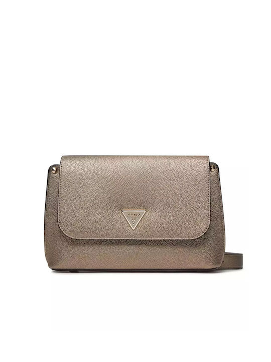 Guess Leather Women's Bag Shoulder Gray