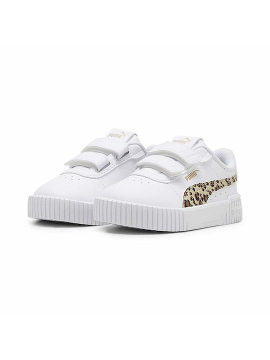 Puma Kids Sneakers Carina 2.0 Animal White