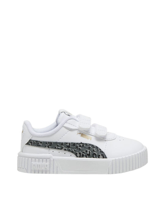 Puma Kids Sneakers Carina 2.0 Animal White