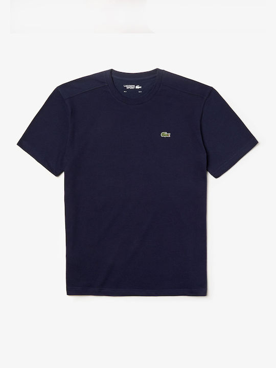 Lacoste Men's Short Sleeve Blouse Dark Blue